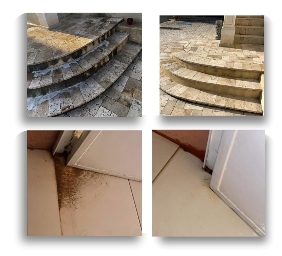 SPÉCIAL DÉROUILLANT/DETARTRANT 5L - Dérouille, détartre, déjaunis Tous Les Supports de Votre Piscine. Supprime la Rouille sur Pierres, margelles ou INOX. Supprime Le calcaire