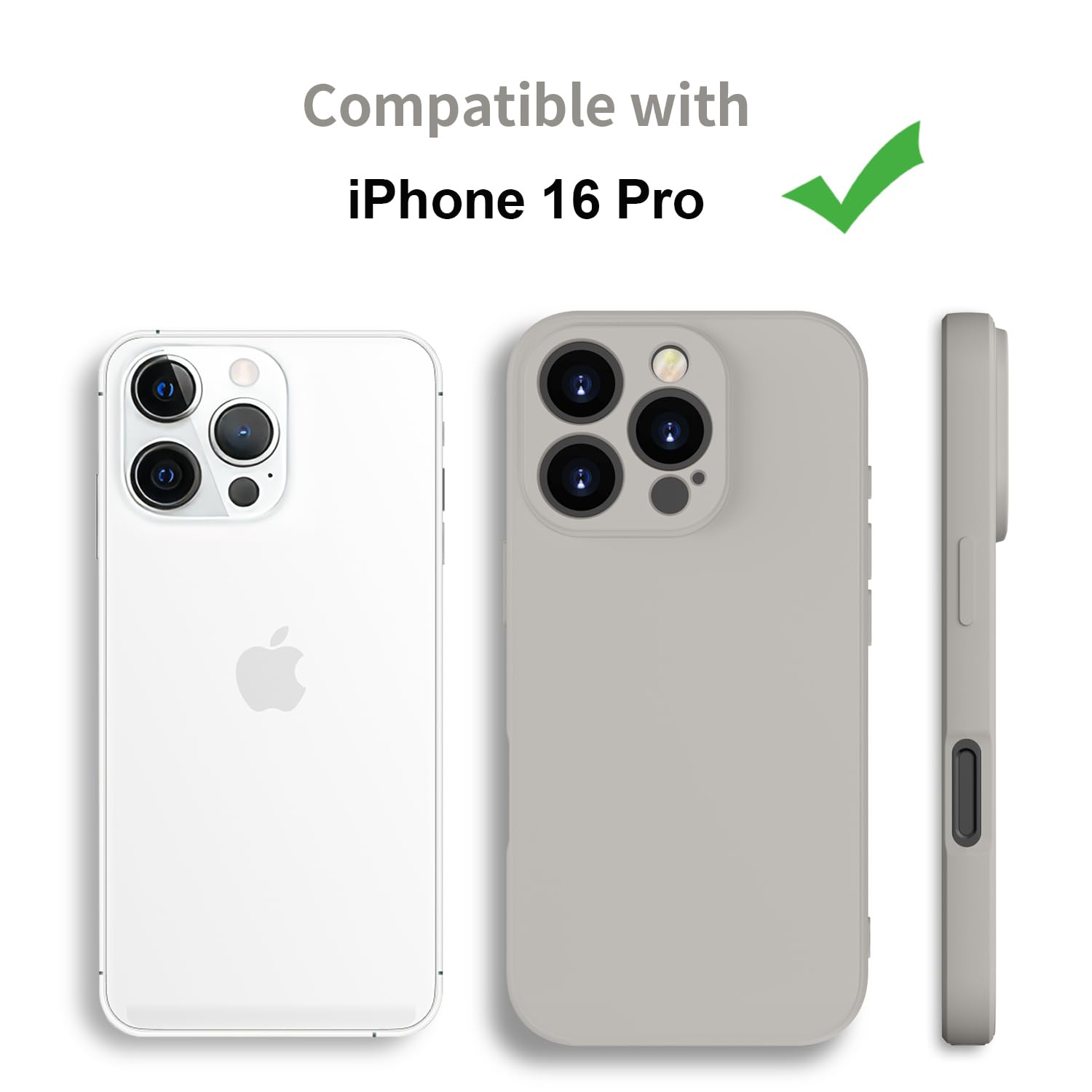 HGH for iPhone 16 Pro Case Silicone With Lanyard - Image 2
