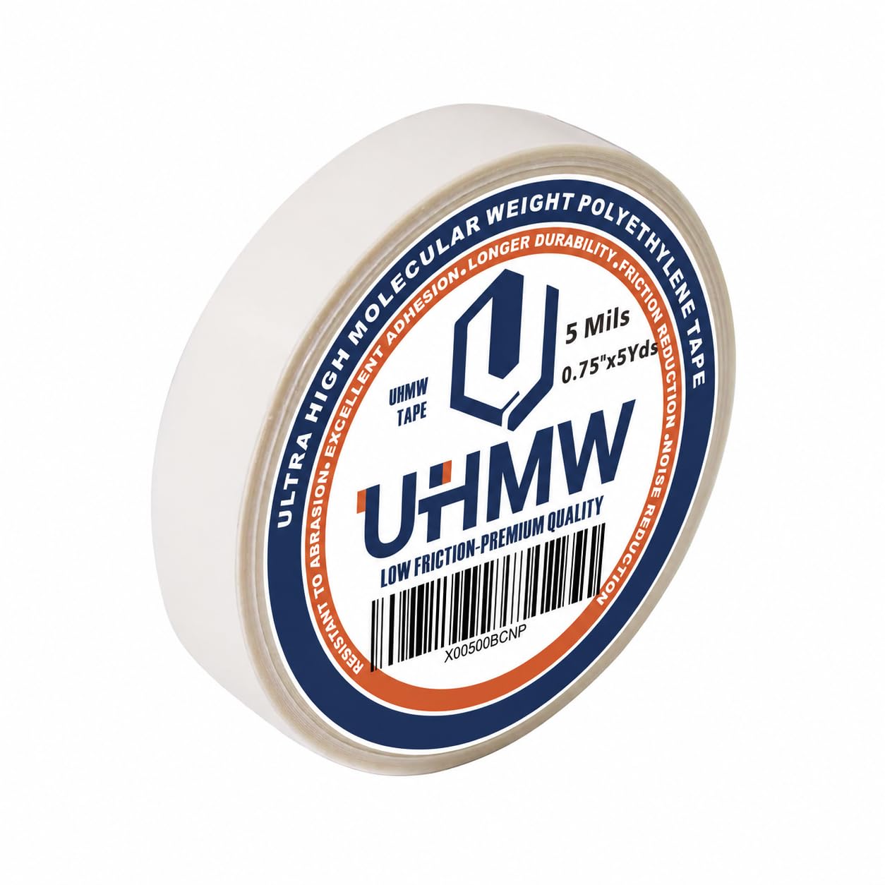 uhmw Ultra High Molecular Weight Low Friction Tape (5 Mil, 1.9CM X 4.5M)