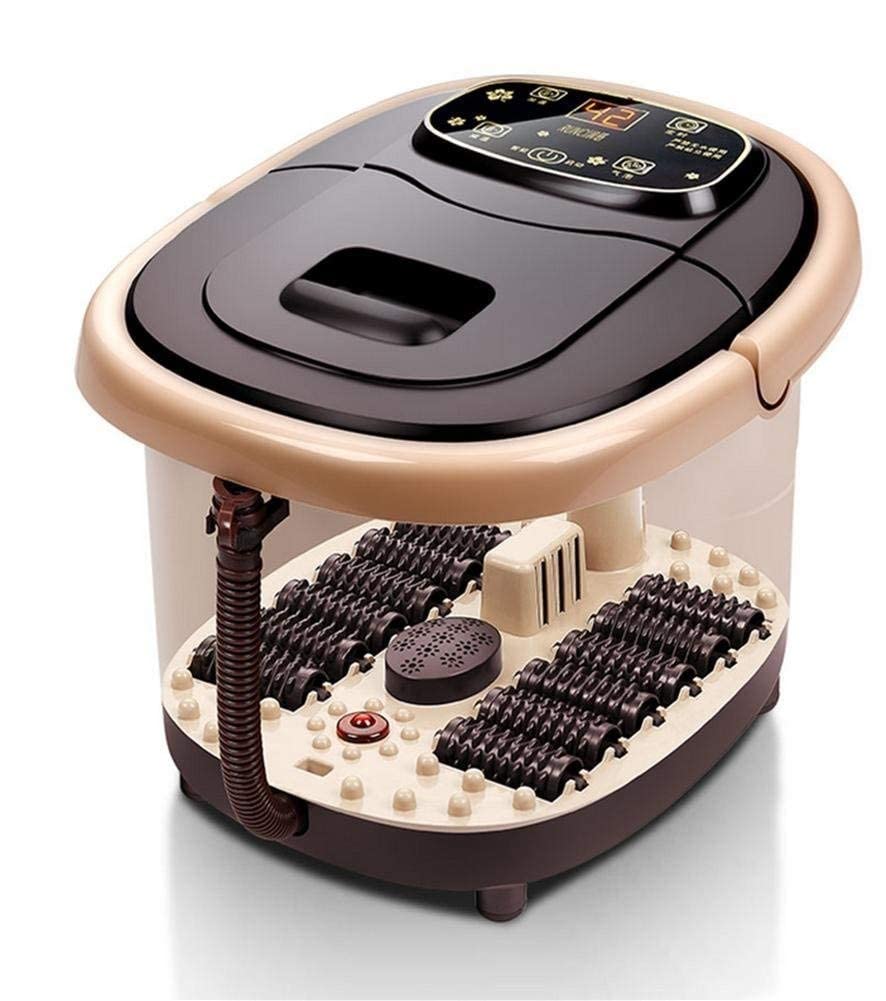 Masajeador de baño/SPA para pies con Calor, bulbos y vibración, Control Digital de Temperatura, Calma y relaja los pies cansados, Barril de baño para pies Present