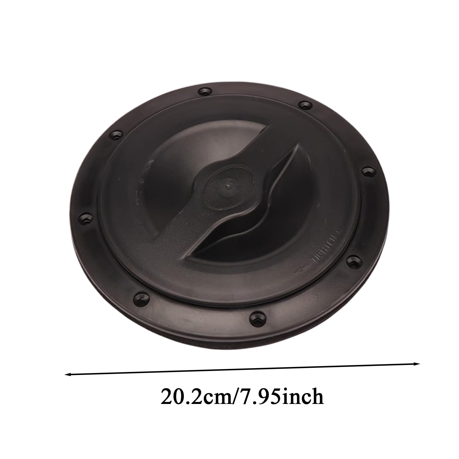 Generisch Kajak-Lukenabdeckung – ABS 20–25 X 3 cm | Langlebige Marine-Deckdichtung | Lukendeckel Zur Aufbewahrung Von Kajaks, Zum Schutz Beim Wassersport Und Bei Outdoor-Abenteuern