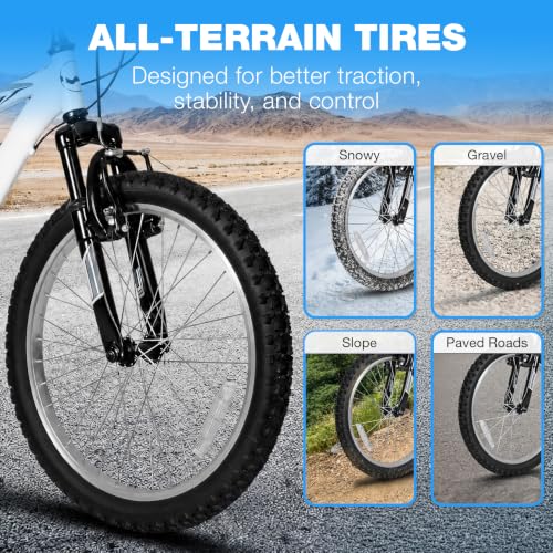 Yventix 20 Inch Kids Beginner Mountain Bike