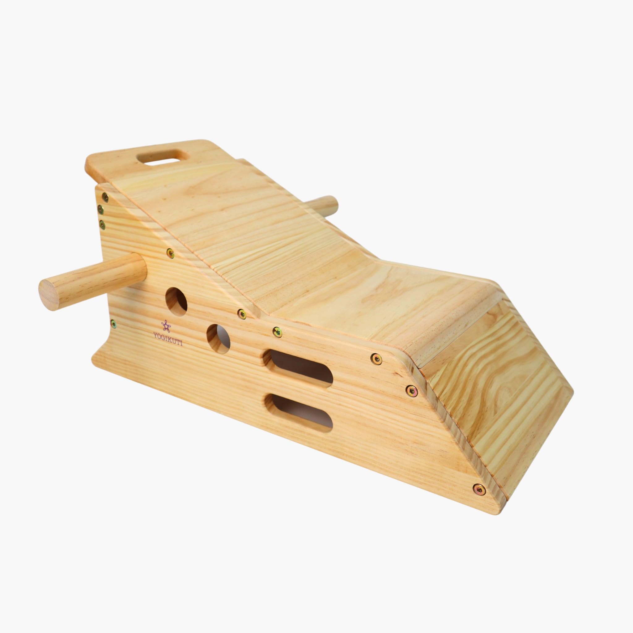 Yogikuti Simhasana Box - Yoga Heart Bench Face Neck Relief for Stress Reduction and Relaxation Perfect for Restorative