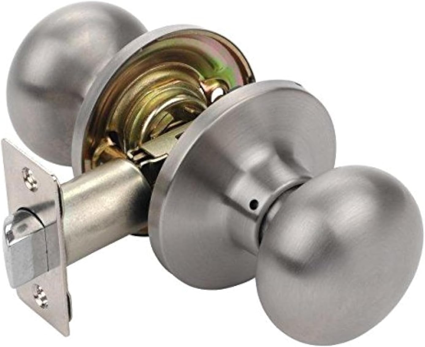 Tahoe Passage Door Knob Finish: Satin Nickel