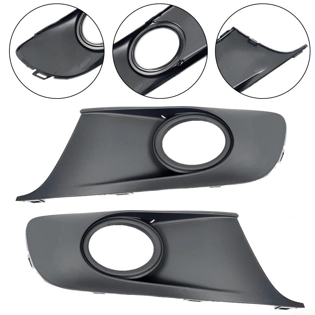 Kit de grille de phare antibrouillard pour Touran MK2 - Cache avant gauche et droit - 1T0853665N