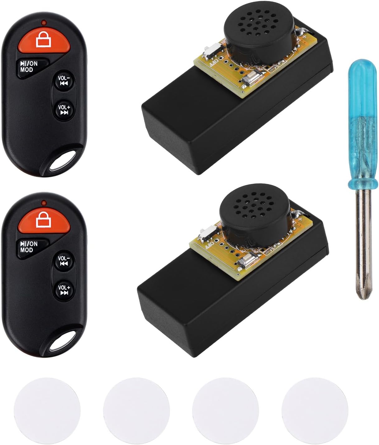 2pcs Remote Controlled Prank Noise Maker Sets, Fart Noise Makers Hidden Prank Devices with Funny Fart Sounds for Office Home Car