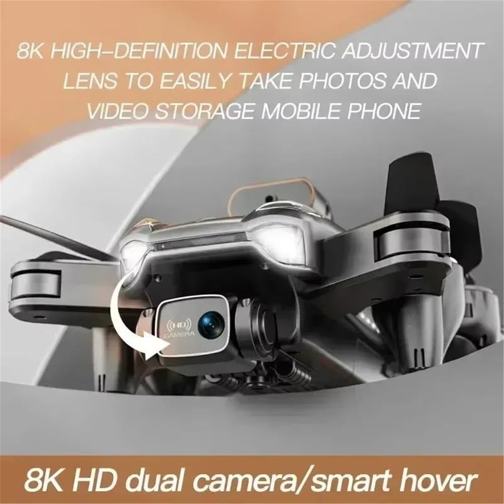 Orange,Dual battery,nowy dron p11 max 8k 5g hd gps profesjonalna fotografia lotnicza podwójny aparat omijanie przeszkód bezszczotkowy składany quadrotor