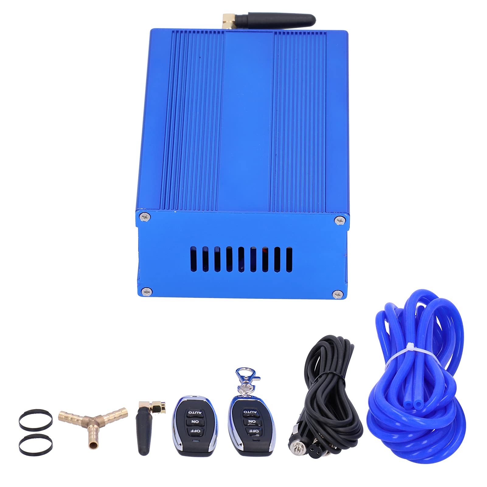 Generic Kit Valvola di Ritaglio Dispositivo di Controllo Remoto Elettronico Professionale Blu Adatto per Migliori Prestazioni Dell'auto