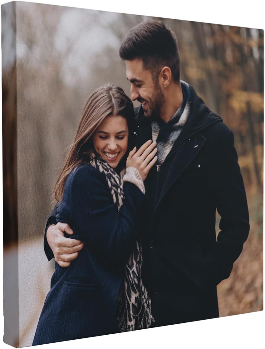 CanvasChamp Custom Canvas Prints with Your Photos – (24" W x 36" H x 1.5" D) Personalized Wall Art, Framed Photo Canvas for Home & Office Decor