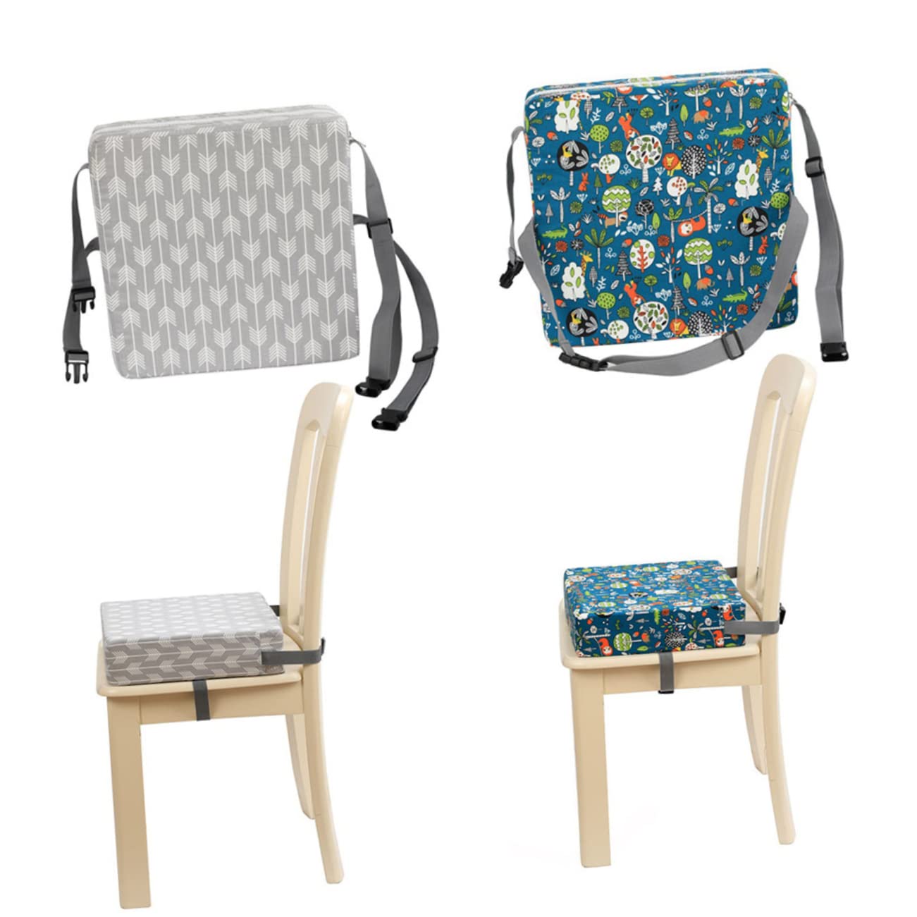 ibasenice Cojín De Comedor Para Niños Cojín De Silla Creciente Cojín Elevador De Silla Para Niños Cojín Infantil Cojín De Elevación Para Niños Cojín Elevador Portátil Asiento Estera Viajar