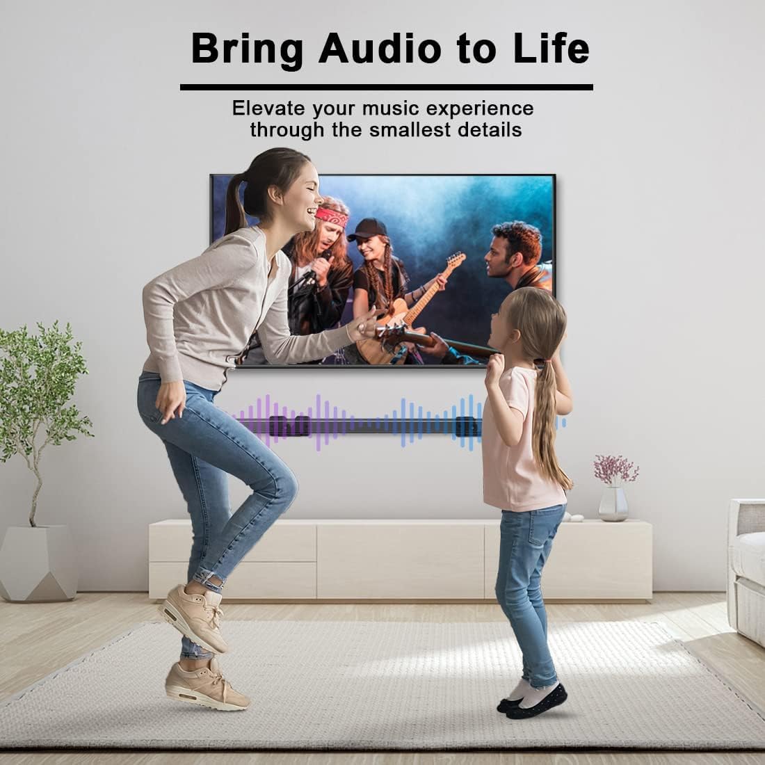 1 Paar Schwarze Wandhalterung AH96-03064A für Samsung Soundbar HWJ355, HW-H450, HW-H550, HW-H551, HW-H750, HW-H751