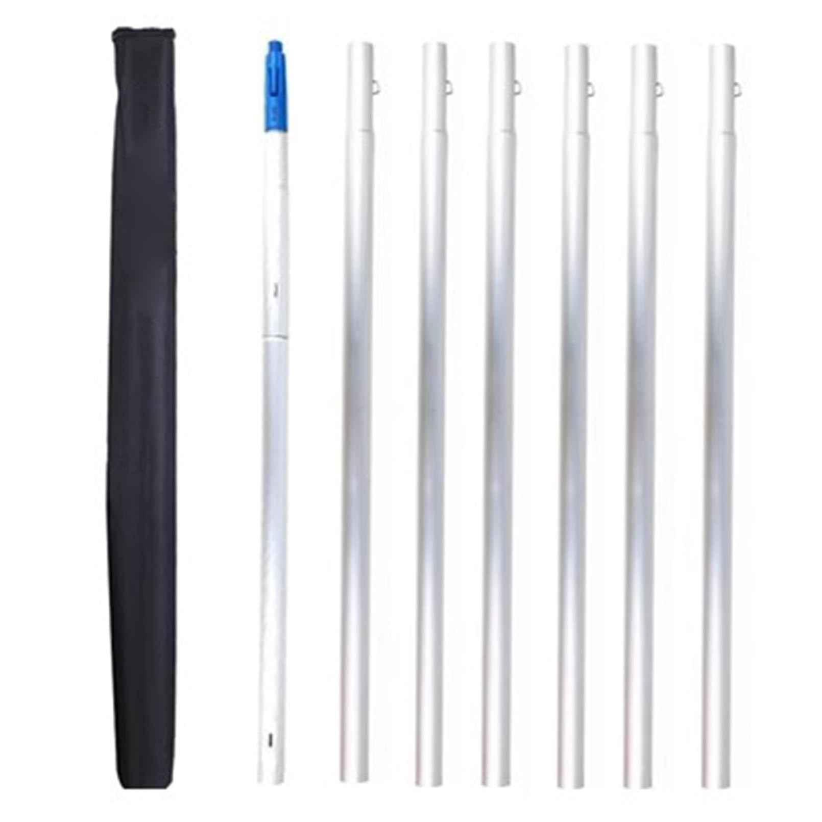 Telescopic Solar Panel Cleaning Brush - Long Reach Cleaning Pole for Roofs, Glass Facades, and Verandas - Efficient Dust Removal Tool for Solar Maintenance