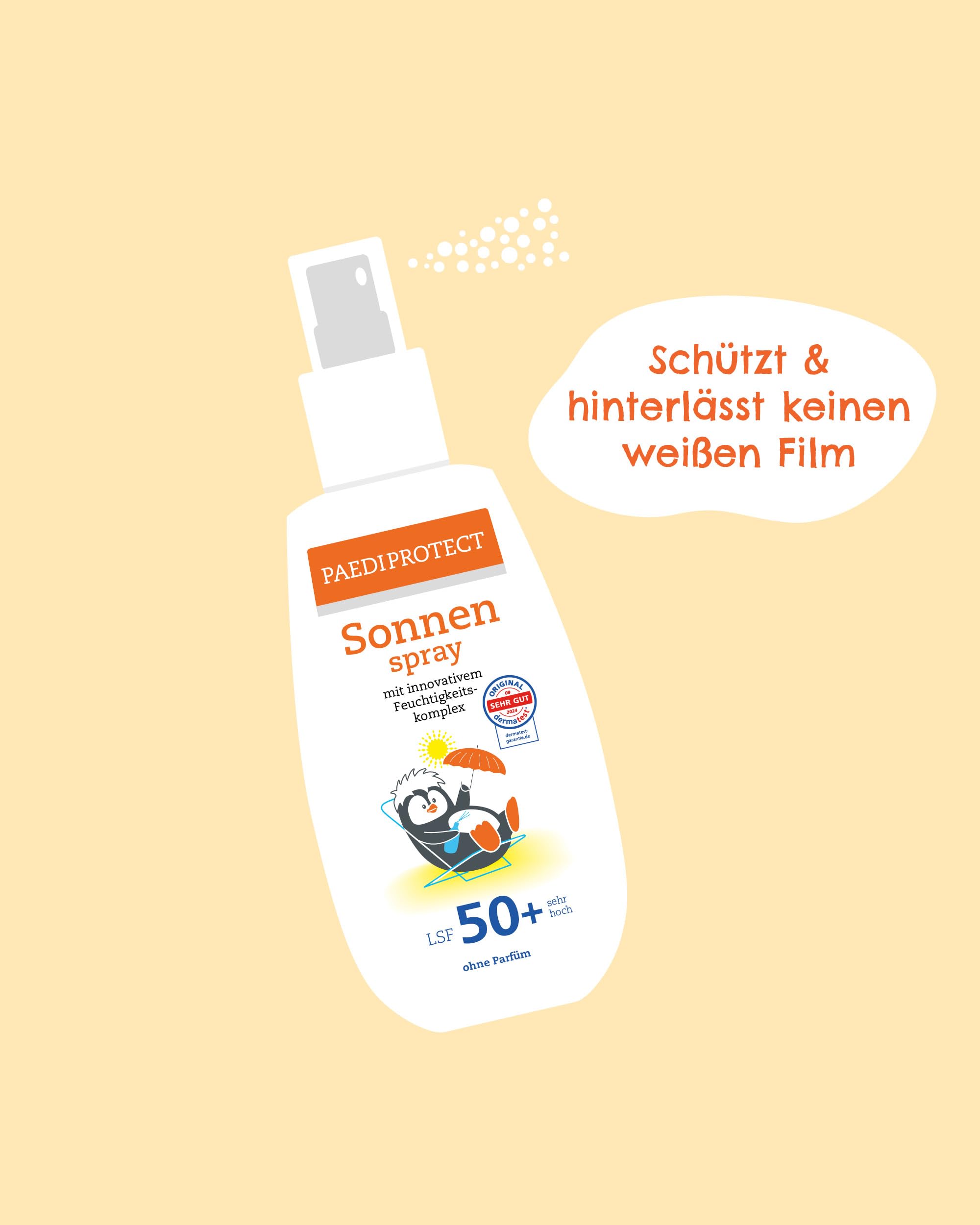 PAEDIPROTECT set estivo per neonati e bambini prodotti per la protezione solare e la cura della pelle, incl. 2x crema solare marina, 1x crema solare per il viso, 1x shampoo e lozione 2in1, 1x lozione