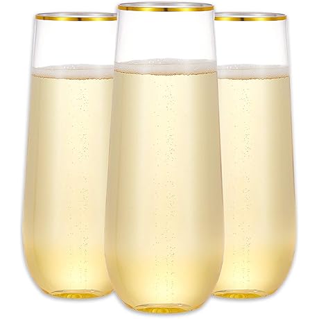 N9R Plastic Champagne Flutes: The Ultimate Party Must-Have