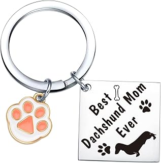 ダックスフント ギフト 女性用 ワイナー 犬 キーホルダー 女性用 ダックスフント愛好家 ジュエリー