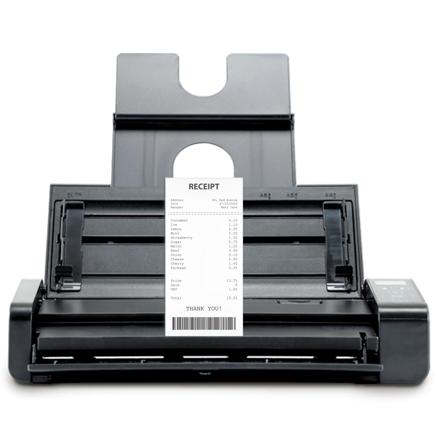 IRIScan Pro v5pro 20PPM ADF Escáner de Documentos dúplex de 20 páginas, Editor de PDF Gratuito, escaneo a Word, PDF, XLS, Tarjetas de Visita a Outlook, escáner de Recibos, escaneo a la Nube