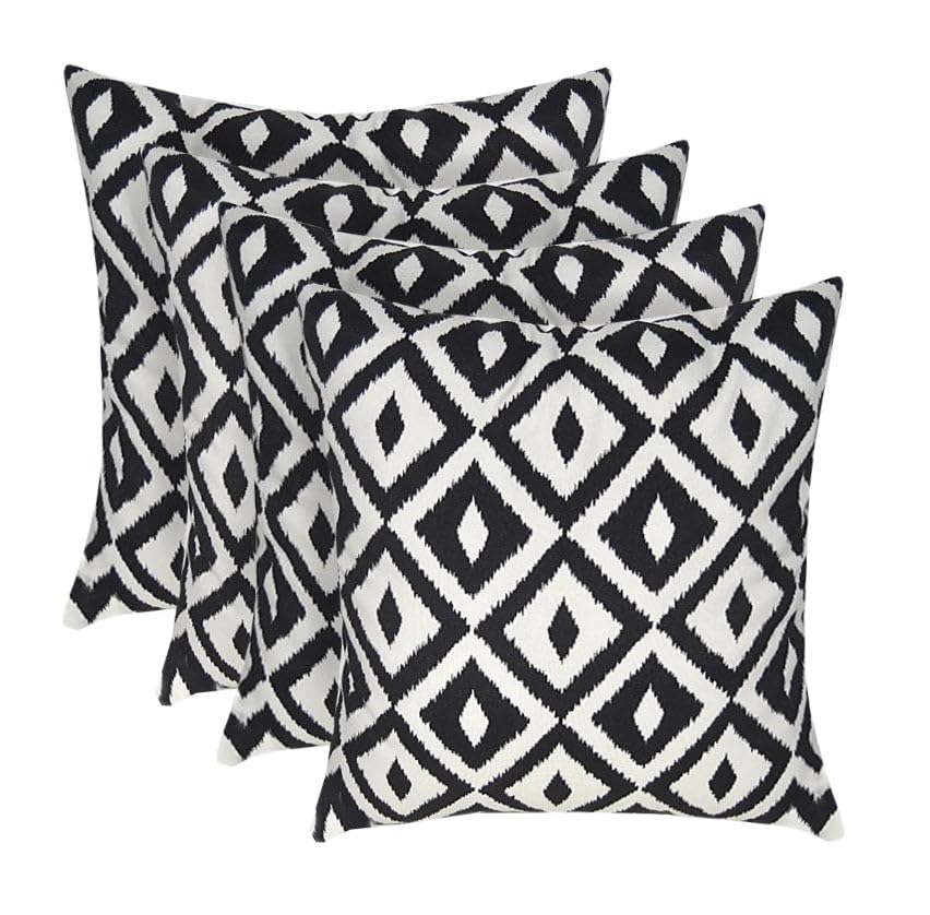 RSH DECOR Square Throw Pillows Aztec Set