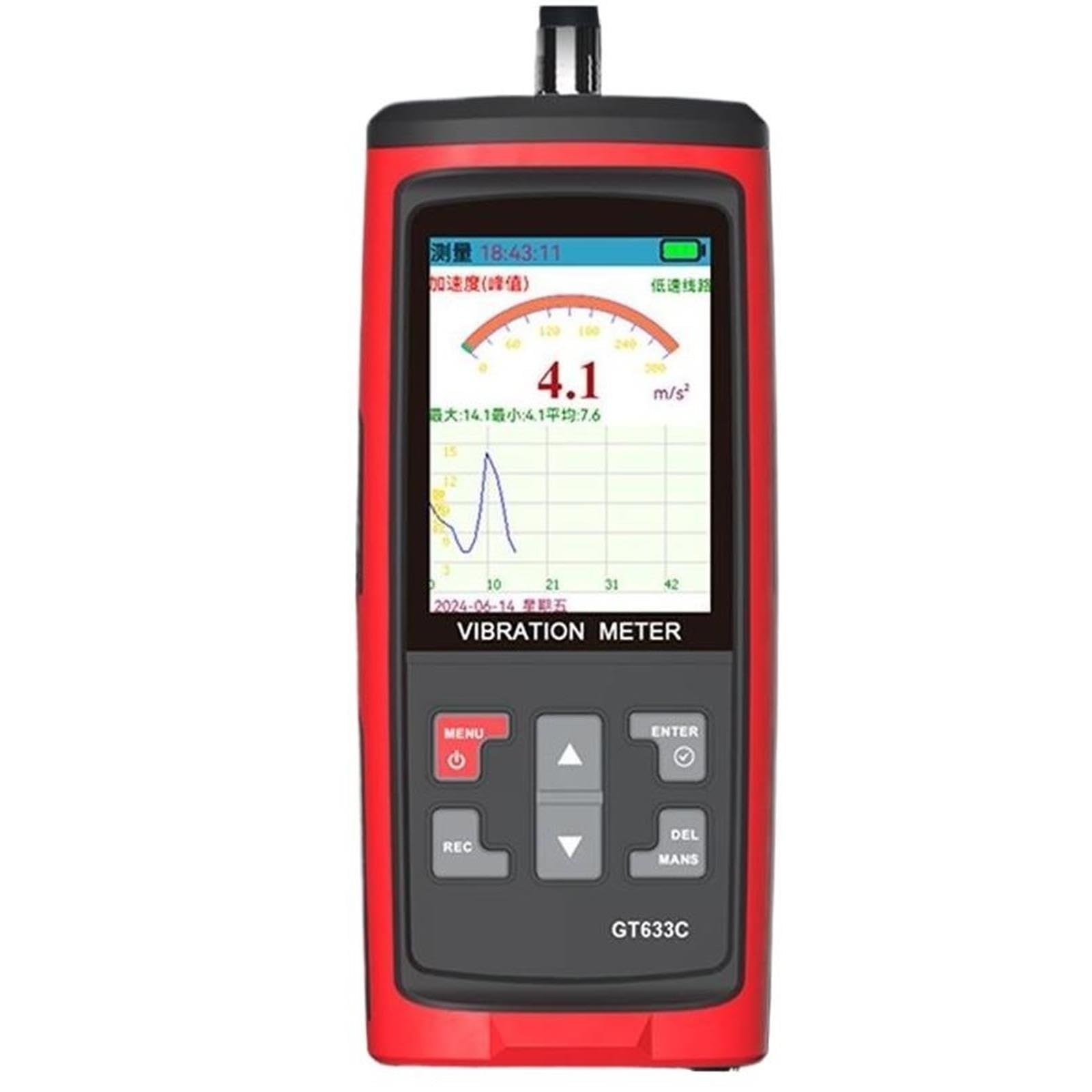 Vibration Meter, GT633C Split Analyzer