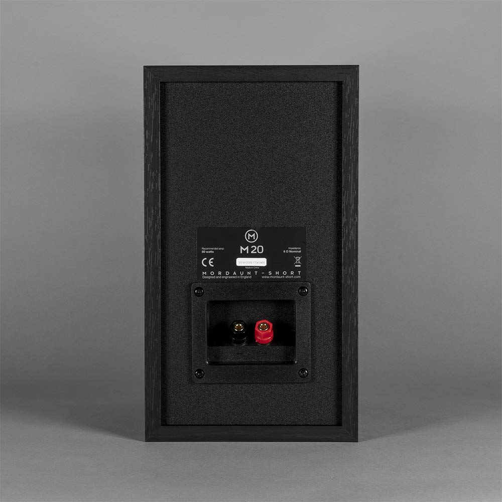 Mordaunt Short M20 Compact Bookshelf Speakers Pair Black