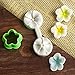 KALAIEN Cherry Blossom Silicone Fondant Cake Mold Flower Cake Design Moulds Chocolate Icing Candy Decorating Mould
