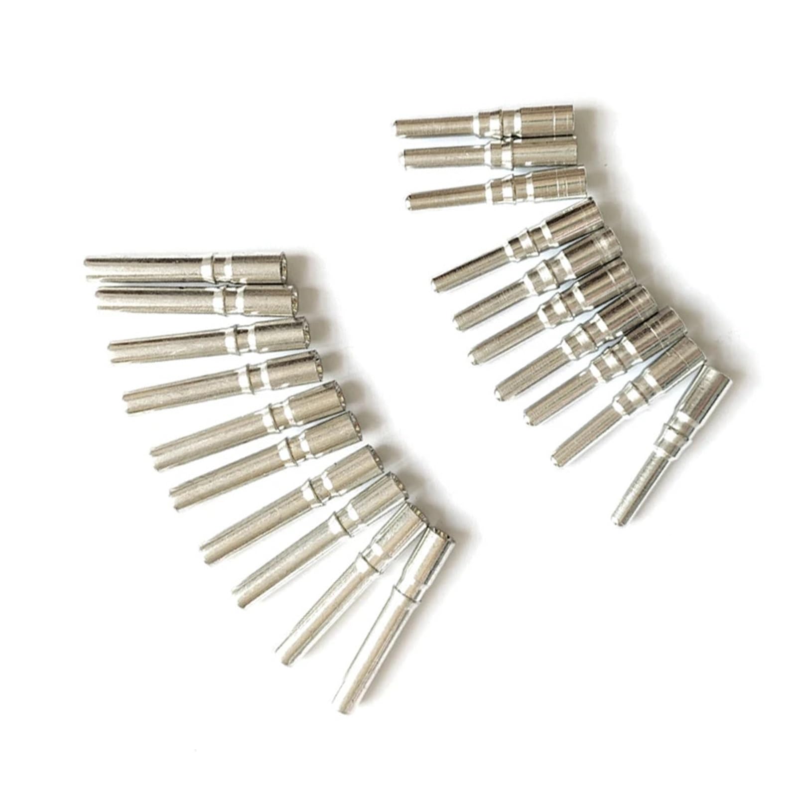 solar stecker 10/20/50/100 Paare 50A Solarstecker im Metallkern Verwendung for Solarkabelanschlussklemmenstift for PV-Pin-Stecker(20pairs)