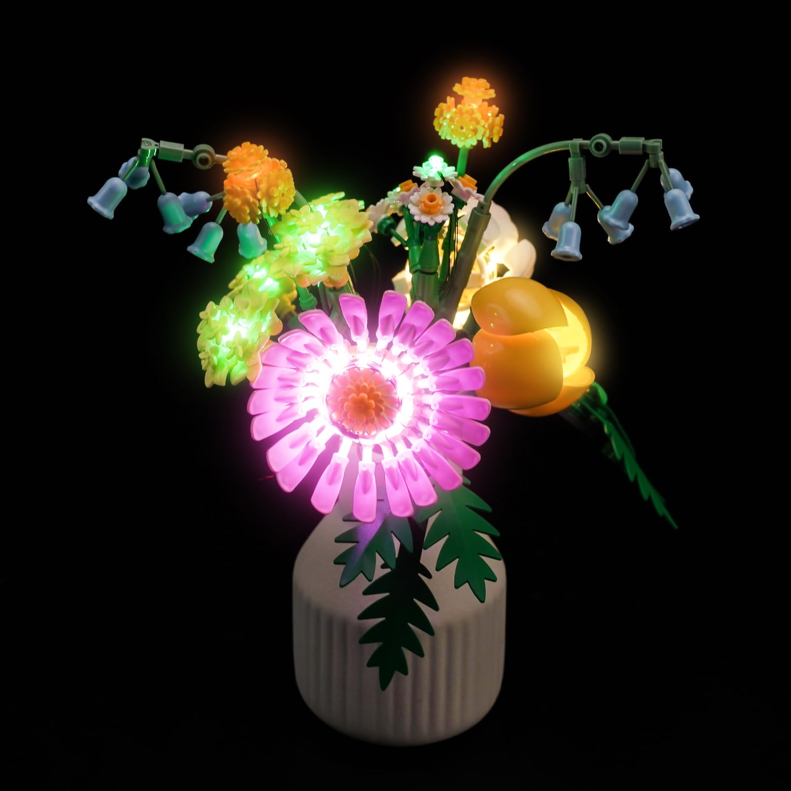 Light Kit Compatible with Lego 10347 Petite Sunny Bouquet Botanical Collection Set (No Model) - Image 2