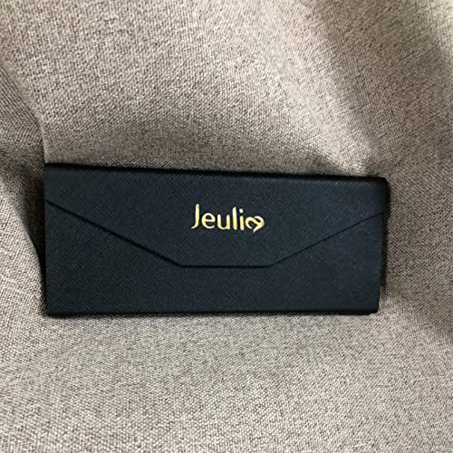 Jeulia Vintage Polarized Round Sunglasses for Men Women UV400 Protection Retro Eyewear Hand-crafted Acetate Frame4