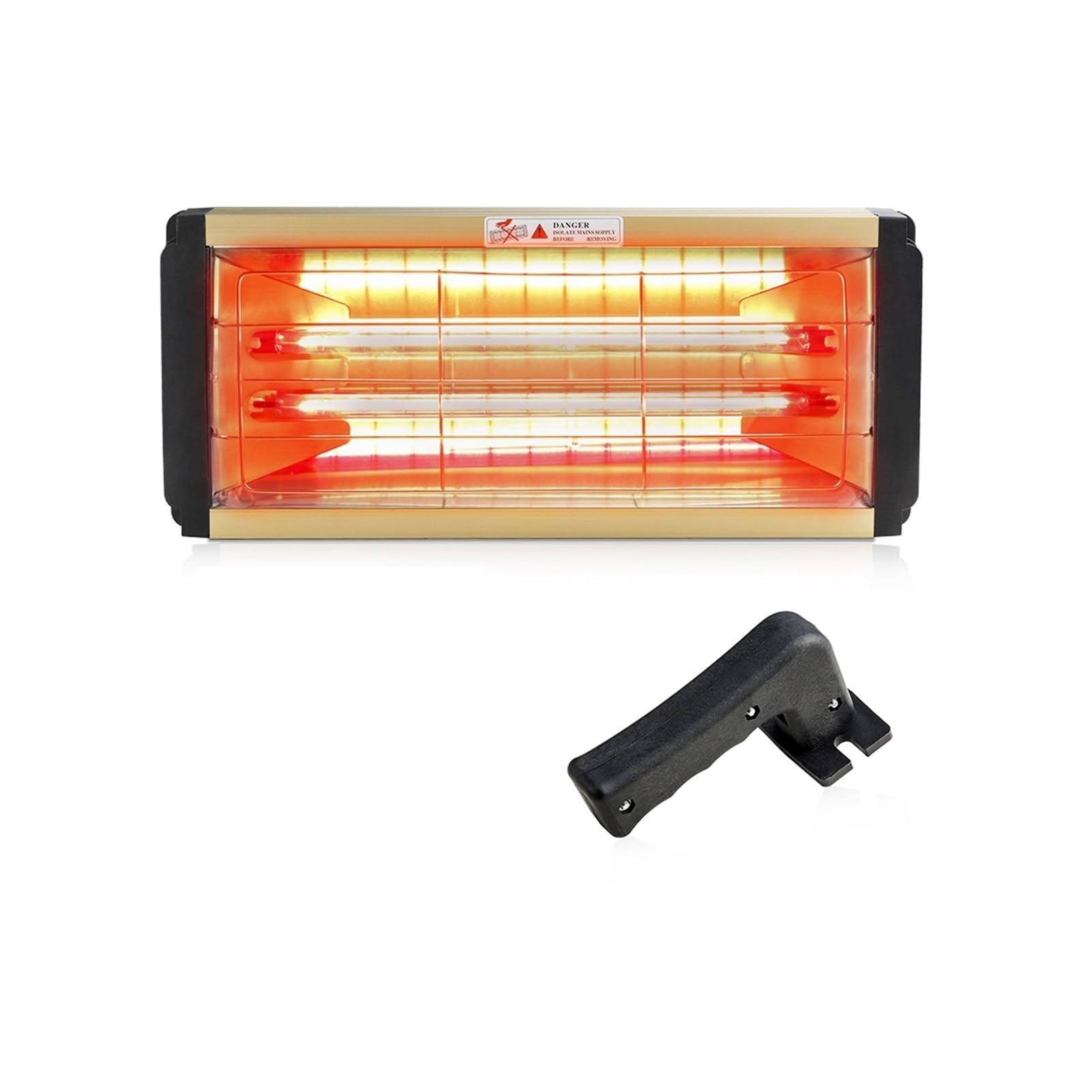 Lampa Utwardzająca, Lampa Do Utwardzania Lakieru Na Podczerwień 2000W Krótkofalowa Podczerwona Grzewcza Malowania Folii Słonecznej Testowa Naprawy Karoserii Lakier