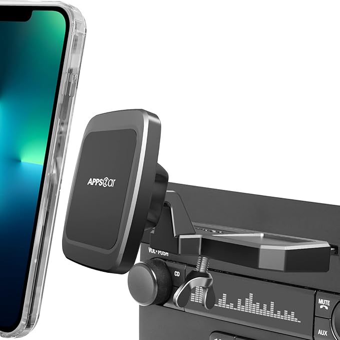 CD Phone Mount, CD Player Phone Holder for Car, Universal CD