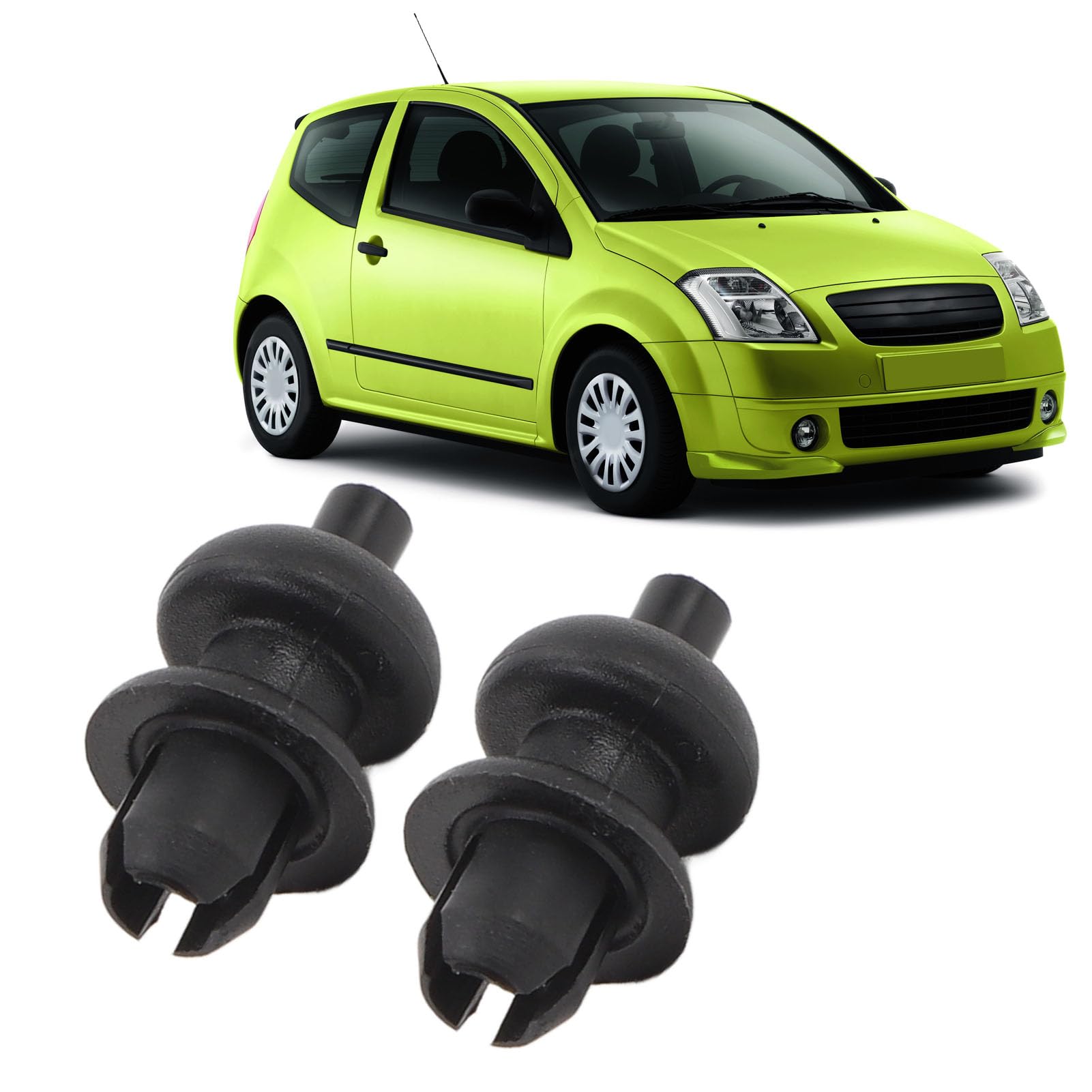 2PCS Trunk Parcel Shelf Tray Strap String Clip Plastic 699218 Rear Parcel Shelf Hook Clip for C2 C3 C4 Cactus DS3