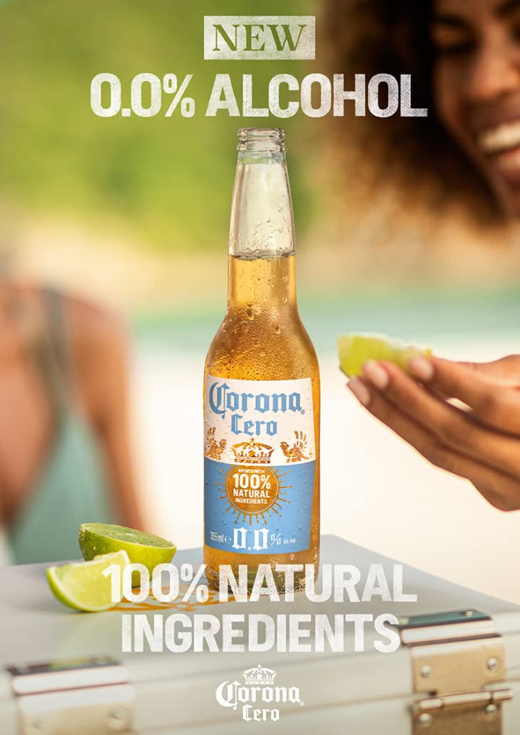 Corona Cero 12 Flaschen 0% Alkohol alkoholfreies Bier
