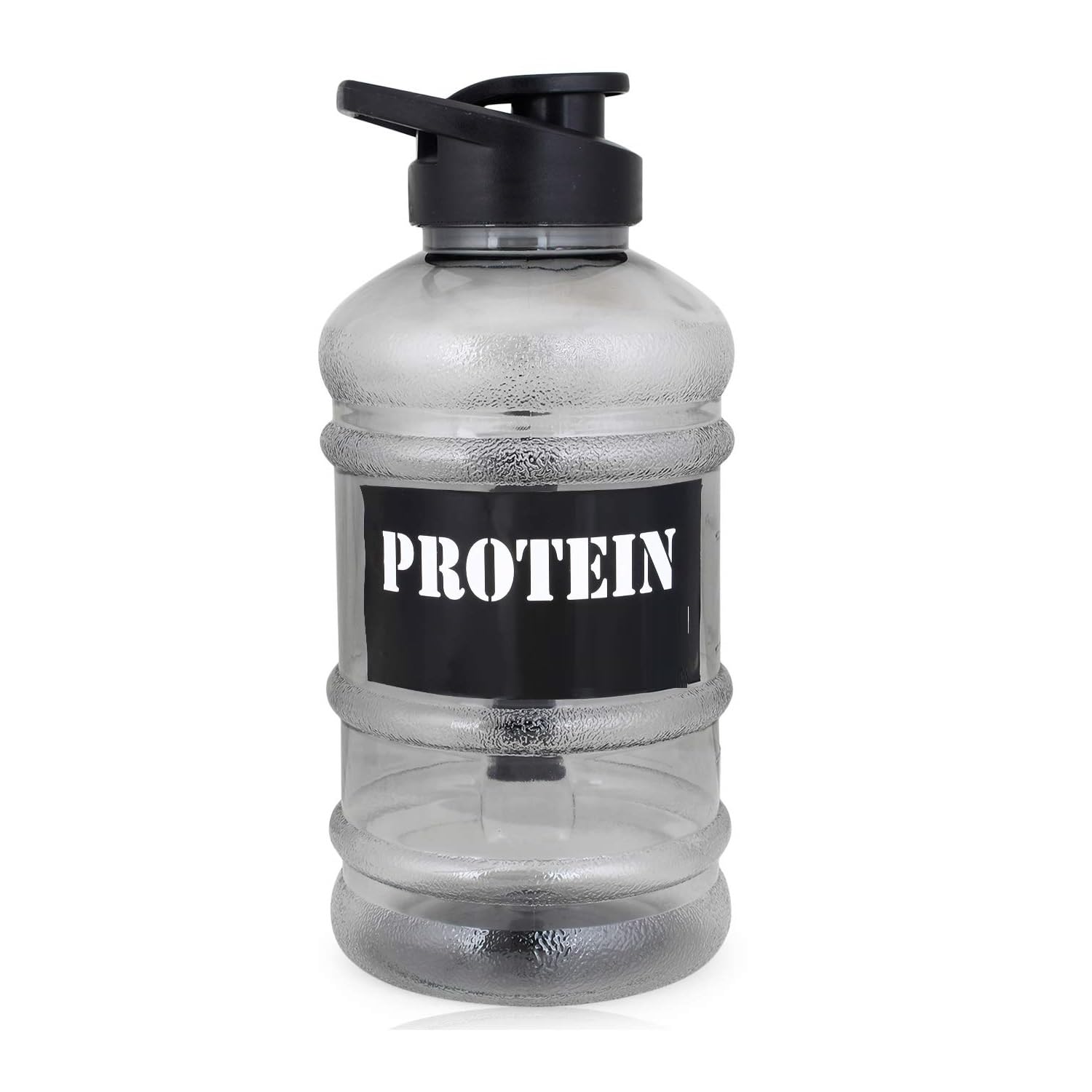 Rhonnium® IXX-48 Sports Unbreakable Freezer Safe Gallon Bottle 600ML Tritan Black-image-42