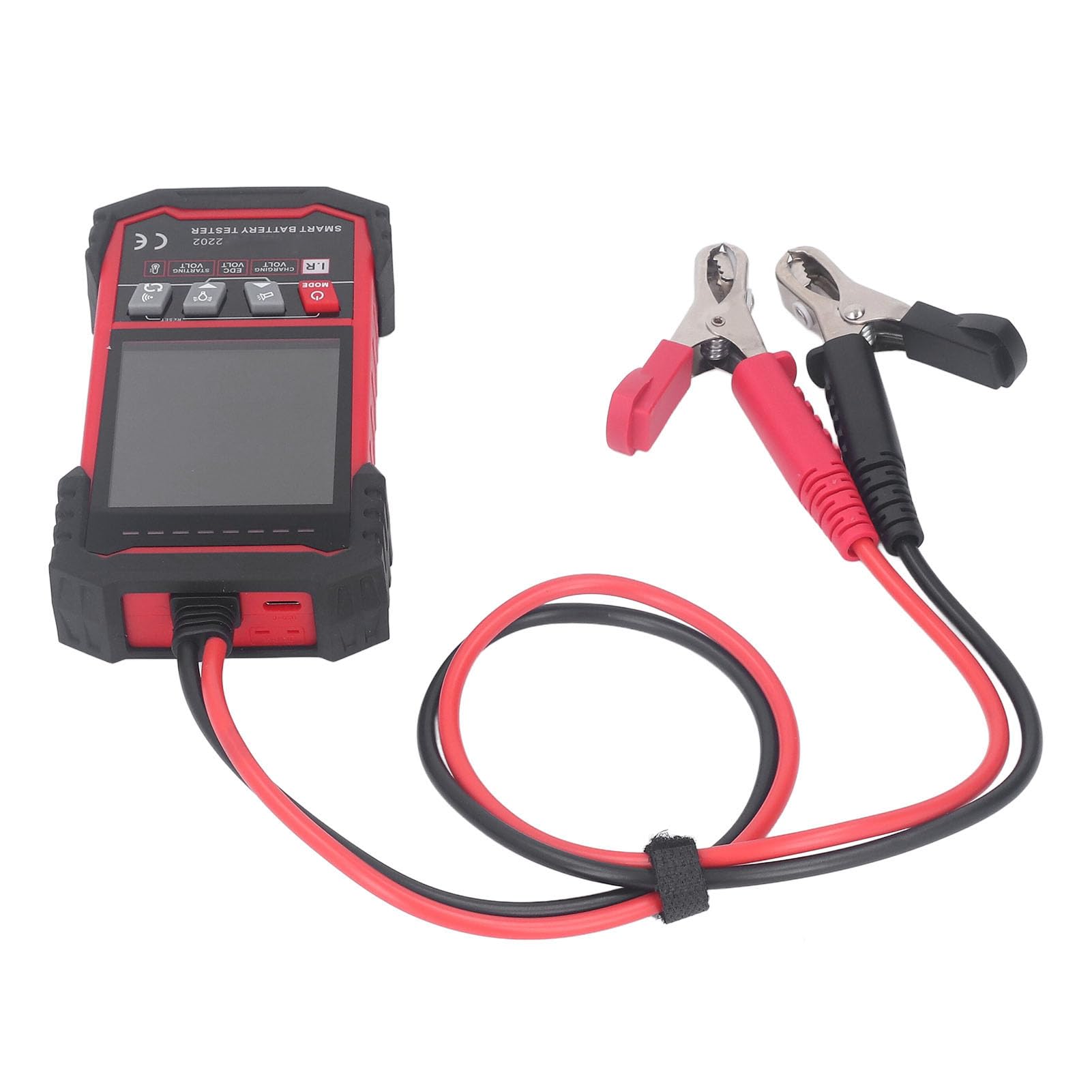 Tester multifunzione per batterie con ampio schermo per batterie da 12 V-24 V, ideale per la ricerca scientifica e la produzione