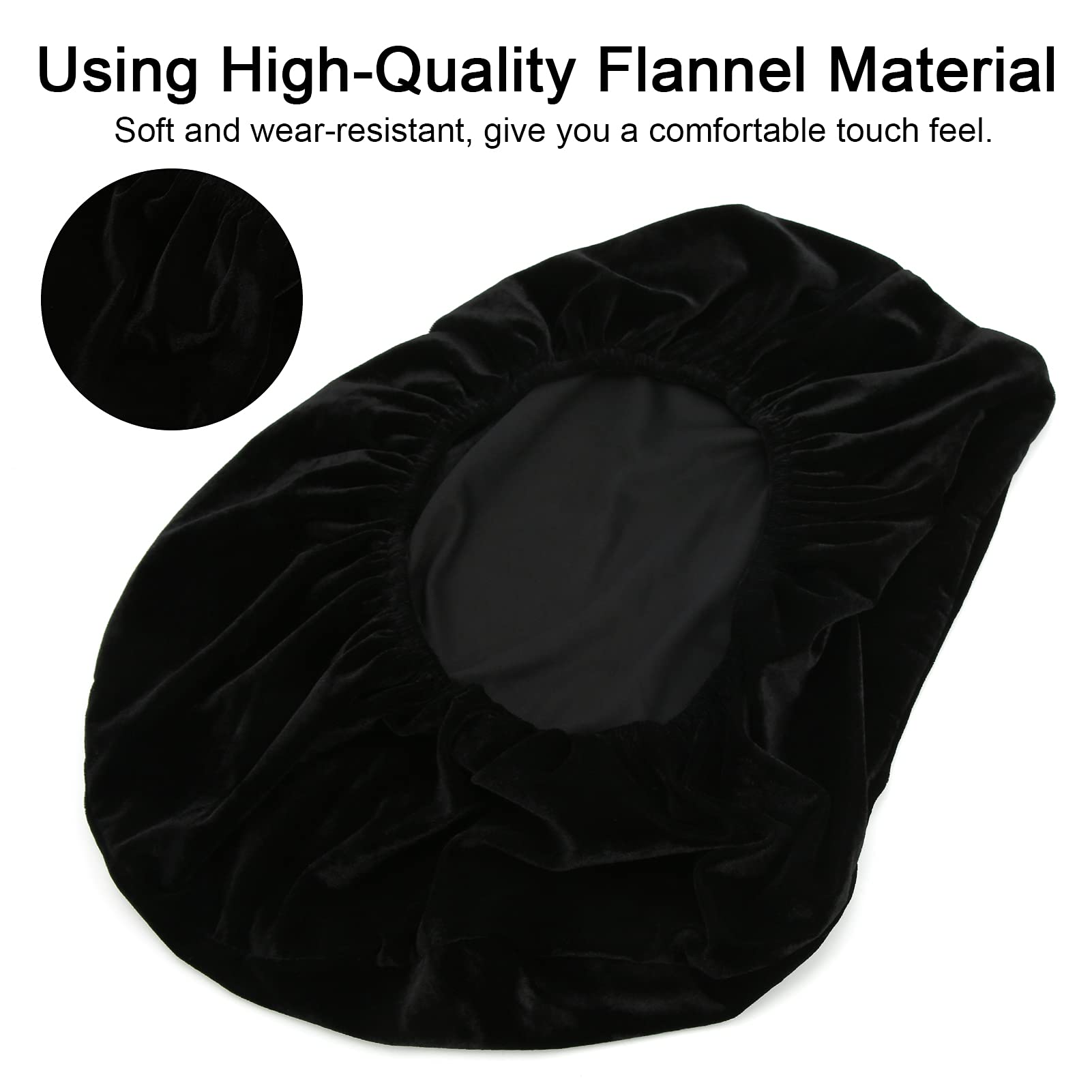 Funda Protectora para Guitarra, Negra, Compacta, Suave, Protectora para Guitarra, Franela Ligera, Resistente Al Desgaste para bajo Acústico