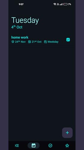 Tasks