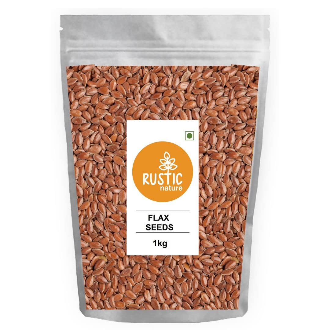 Rustic Nature Raw Flax Seeds (1kg)