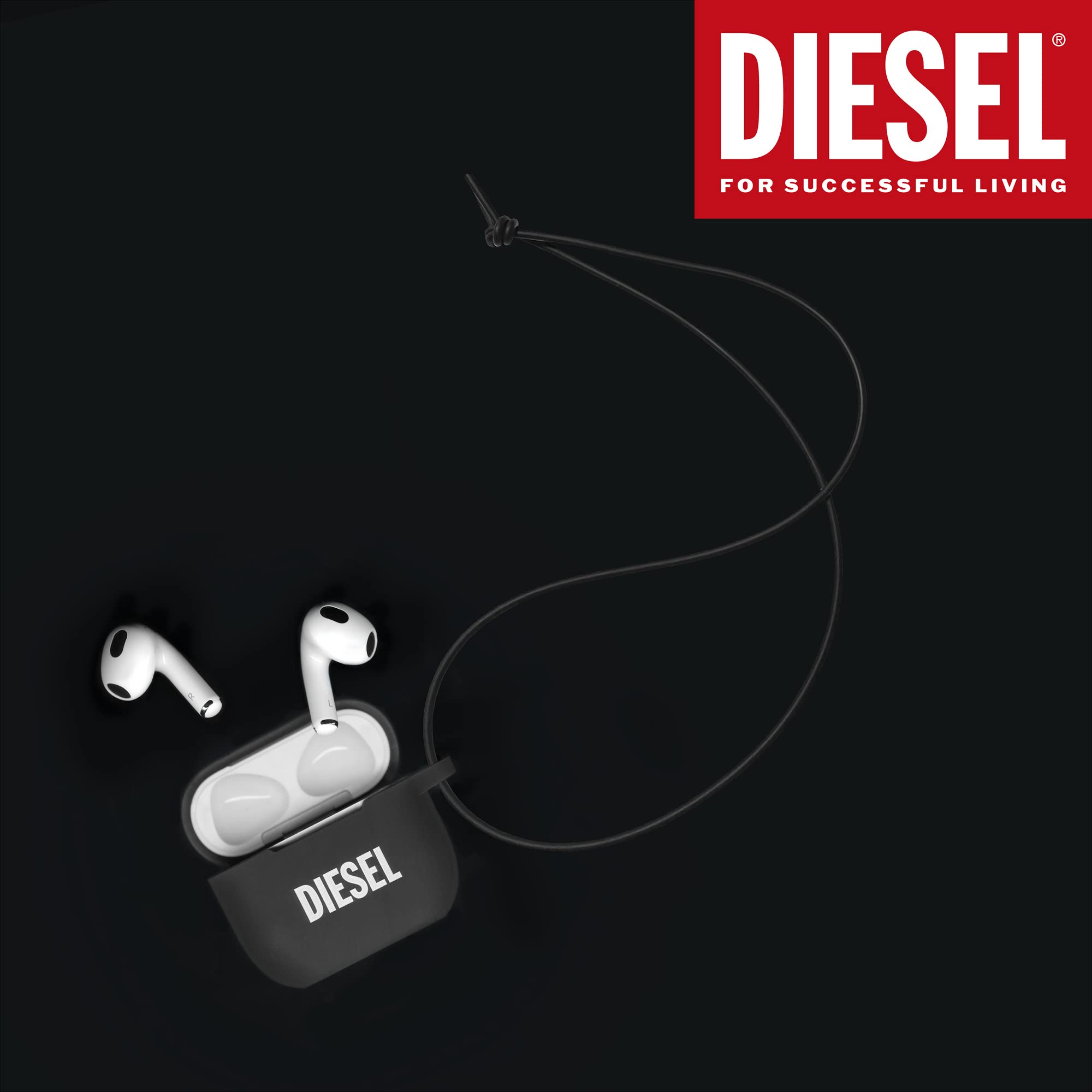 Amazon | DIESEL AirPods Pro2 ケース/AirPods Pro ケース ネック 