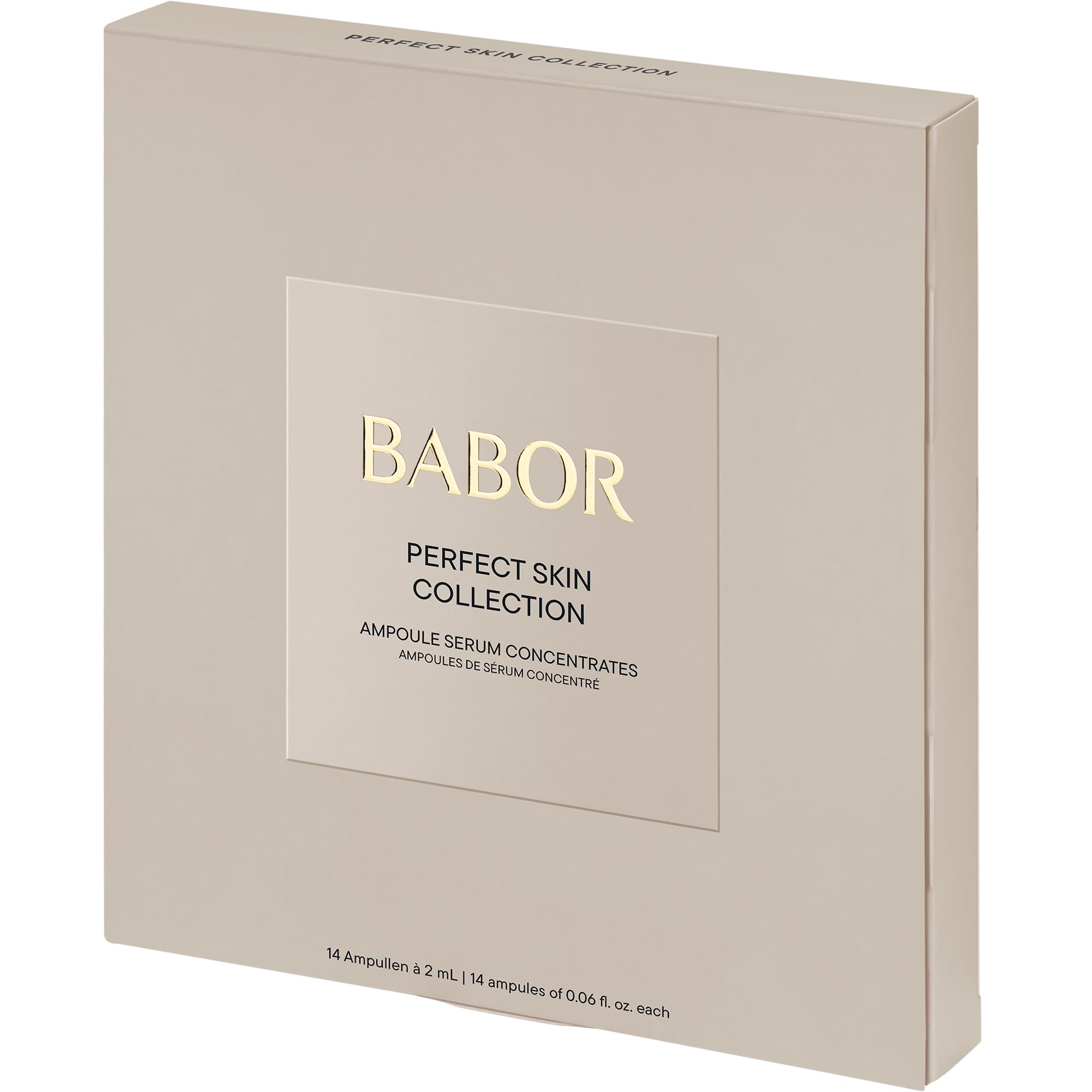 BABOR Zestaw prezentowy ampułek, intensywna 14-dniowa ampułka, nawilżenie, regeneracja i przeciwstarzenie, dla promiennej cery, zestaw kosmetyczny, Perfect Skin Collection