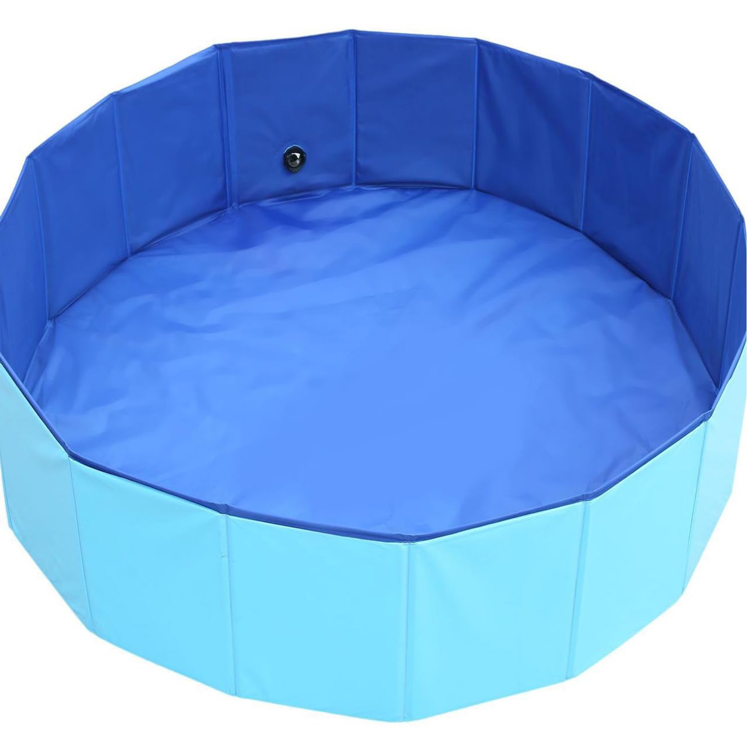 Piscina Pieghevole per Cani, Piscina Pieghevole per Esterni, Piscina da Giardino Portatile Durevole per Esterni,Blu,160 x 30 cm