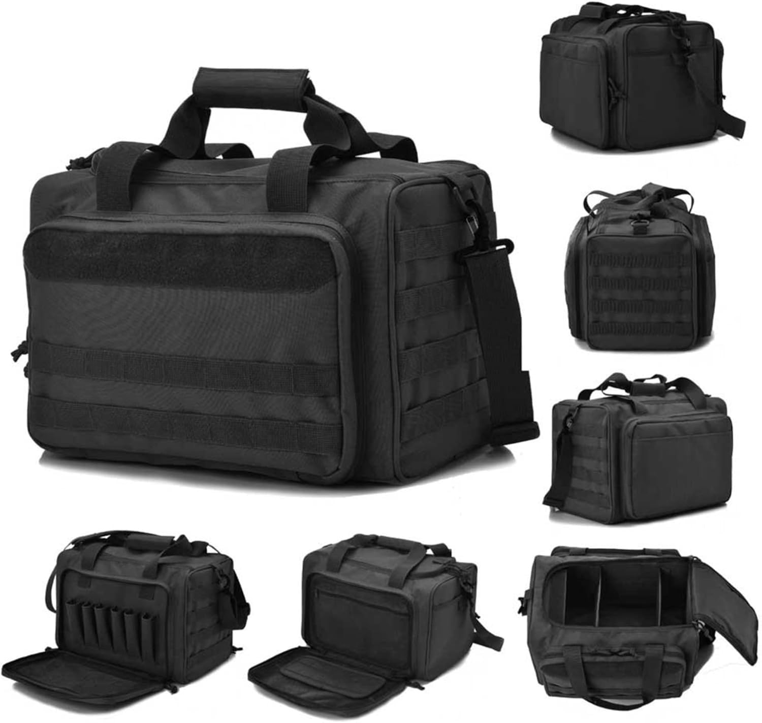 Taktisch Waffentasche Taktisch Range Mit Mehreren Fächern System Outdoor Jagdzubehör Waffen Taktikkoffer Taschen Zum Klettern Wandern Waffen Zubehör Beutel Fürjagd Schießstand Sport
