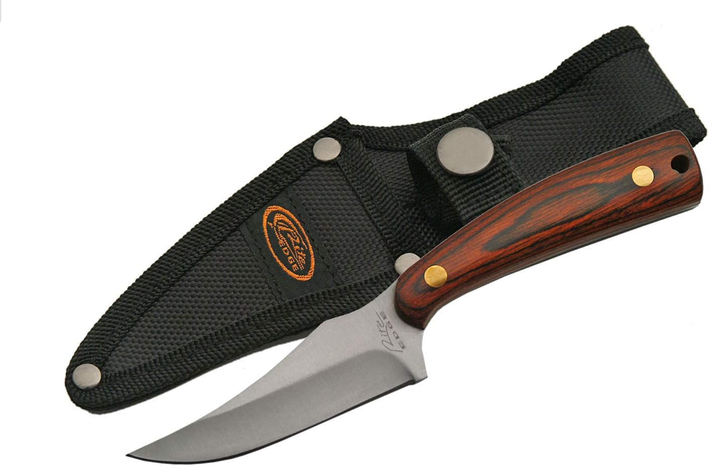 Rite Edge Wood Trailing Point Skinning Knife