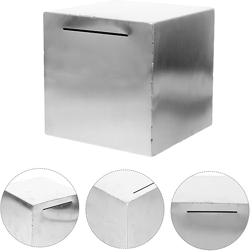 Miniatura 2 de VILLCASE 3pcs Stainless Steel Piggy Bank for Savings Jar Alcancias De Dinero para Adultos Saving Jar Piggy Banks Money Bank Money Saver Aldult