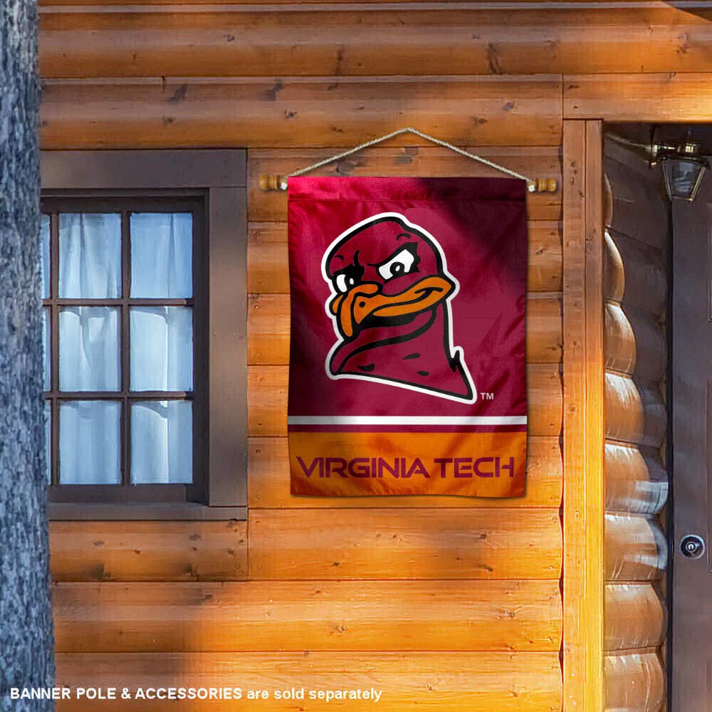 Virginia Tech Hokies House Banner Flag - 30x40 Inch Officially Licensed Double-Sided