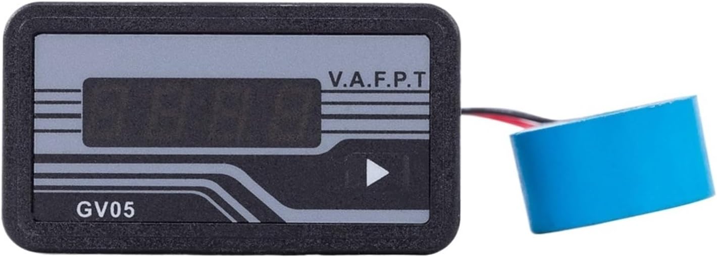 AC220V GV05 5in1 Digital Display Meter Generator Instrument Module Measurement Voltage Frequency Current Power Running Time