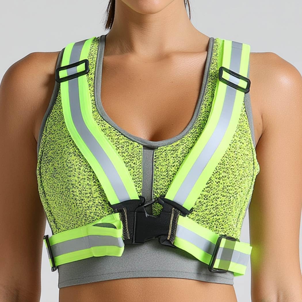 BODIY Safety Reflective Suspenders High Visibility Work Y Suspenders for Men and Women