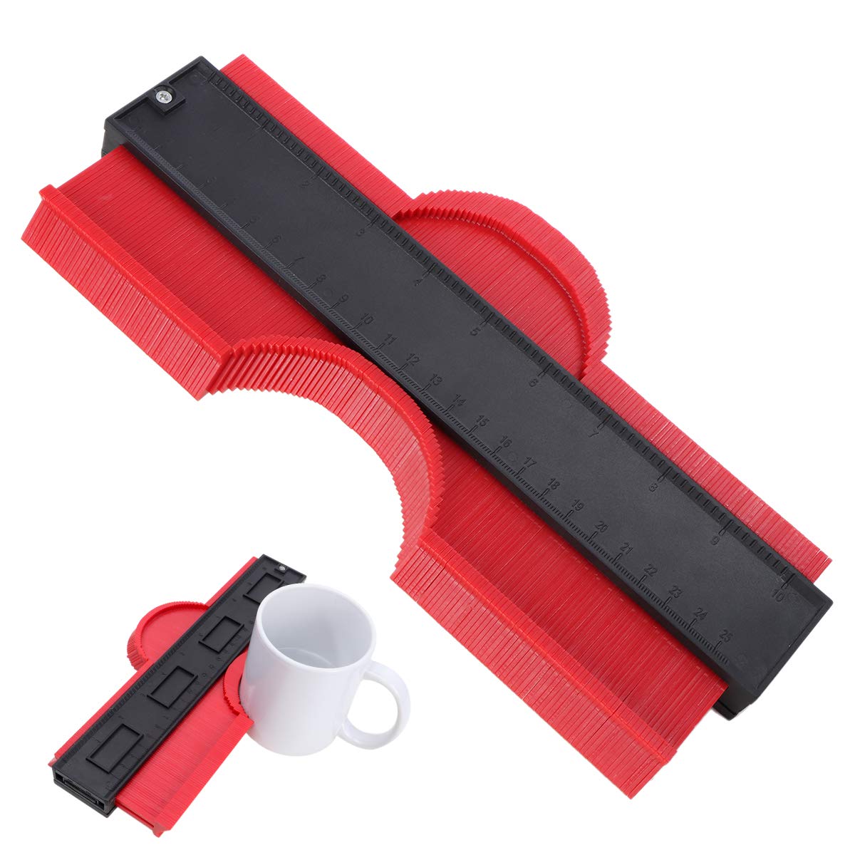 Buy Gauge Corners and Contour Profile Gauge for Curved Shapes Contour