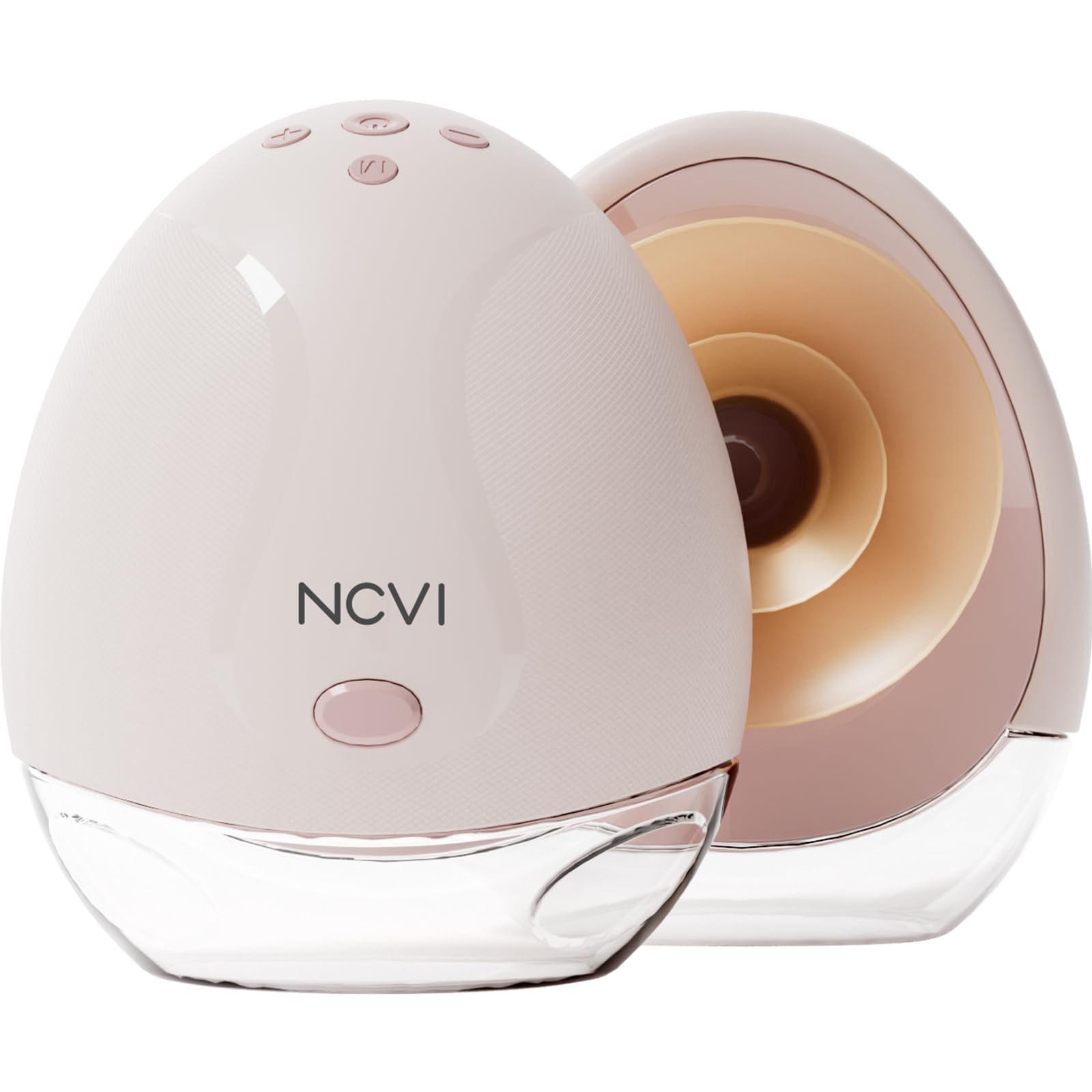 NCVI Breast Pump Hands Free 8791, Wearable Breastfeeding Pump with 4 Modes & 9 Levels, Electric Portable Milk Pump, More Discreet and Lightweight, Ultra-Quiet Double Pump Wireless, 21/24/28 mm Flanges