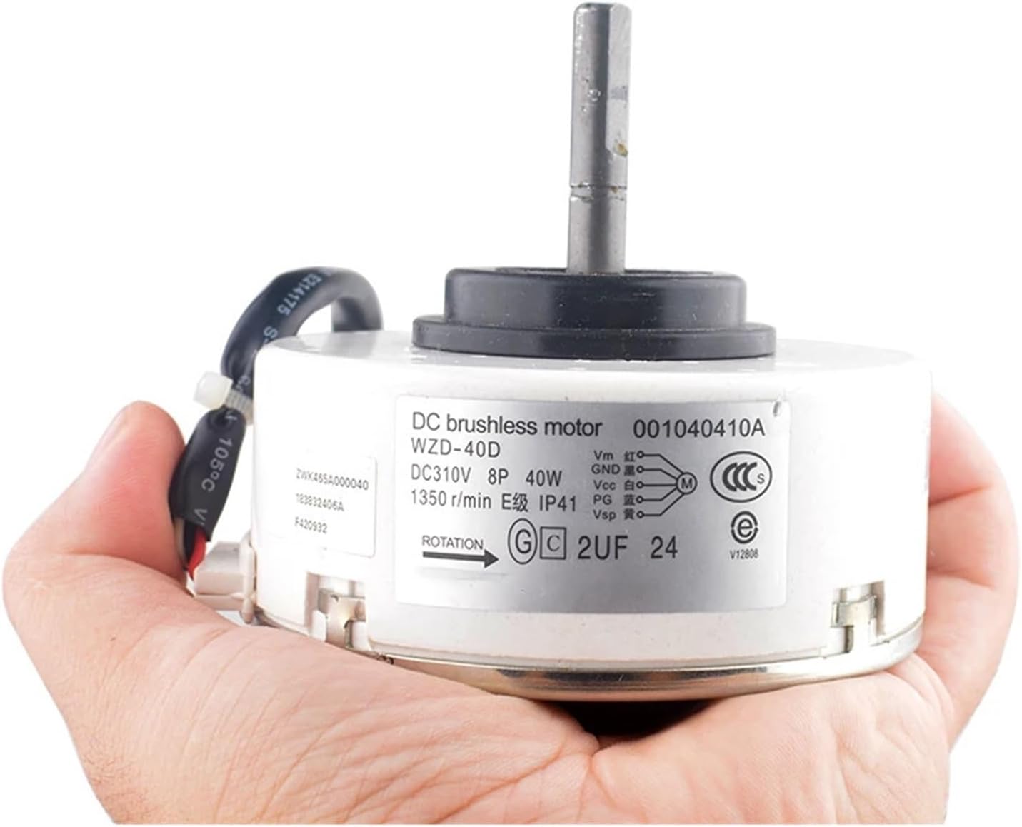 ​DC Fan Motor Replacement For Air Conditioner Unit WZD-40D/WZD-40E 0010404101B/0010404101A AC Conditioning Parts​