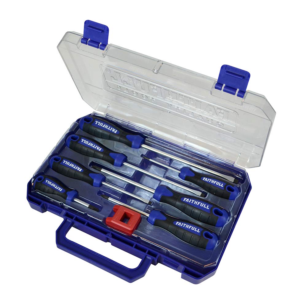 FaithfullFAISDSET8PRO Screwdrivers, Set of 8
