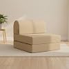 homedius Magic Folding Sofa Beige Single